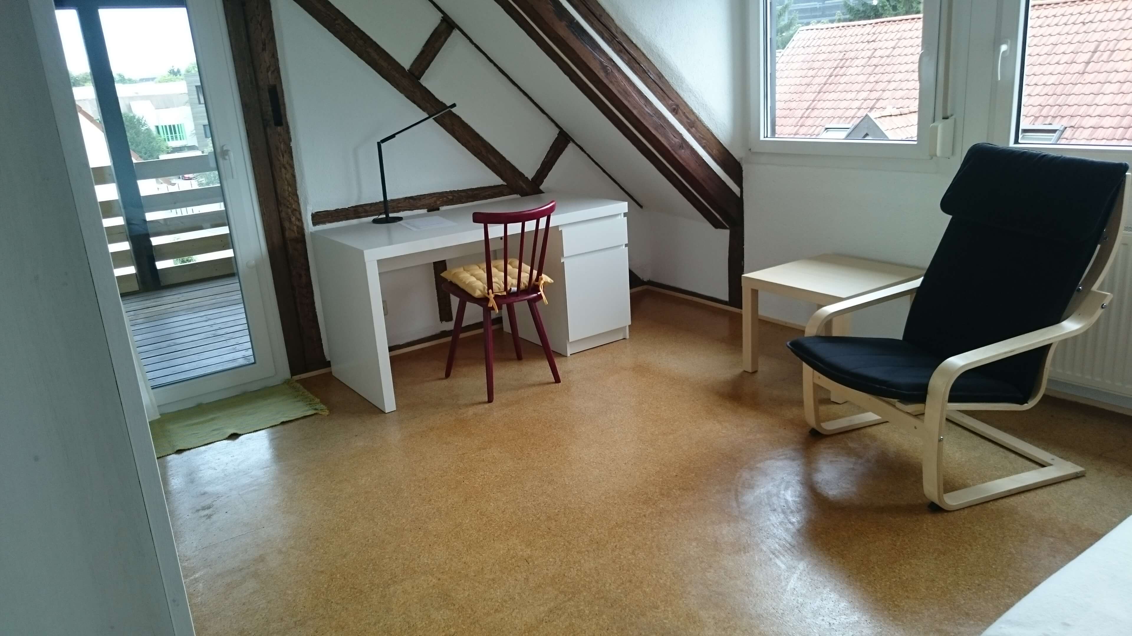 Zimmer 1 Dachgeschoss Neckarsulm Zimmer 1 WG im Dachgeschoss Neckarsulm